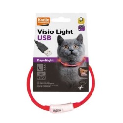 Karlie Visio Light Cat LED-Schlauch mit USB - Rot