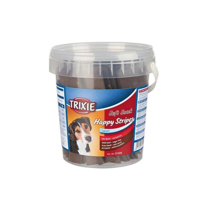 Trixie Soft Snack Happy Stripes 500g Eimer