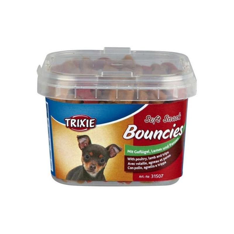 Trixie Soft Snack Bouncies Geflügel, Lamm und Pansen - 140g