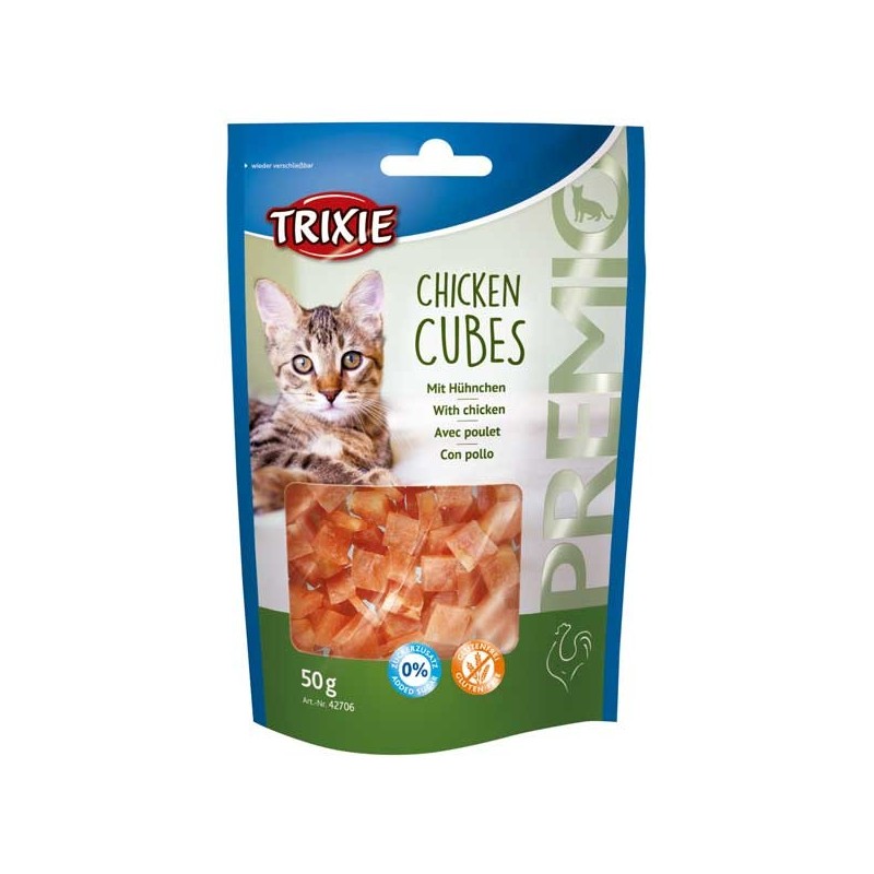 Trixie Premio Chicken Cubes - 50g