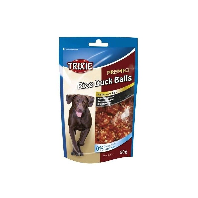 Trixie Rice Duck Balls - 80g