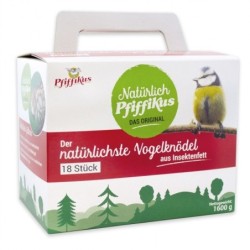 Natürlich Pfiffikus Insektenfettknödel 18er Box