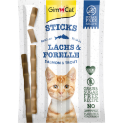 GimCat Sticks Lachs & Forelle - 4 Stück