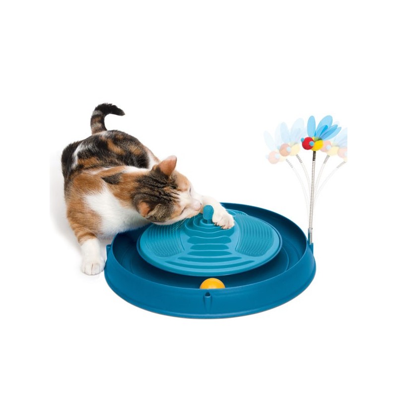 CATIT Play-n-Scratch mit Massagematte - Blau