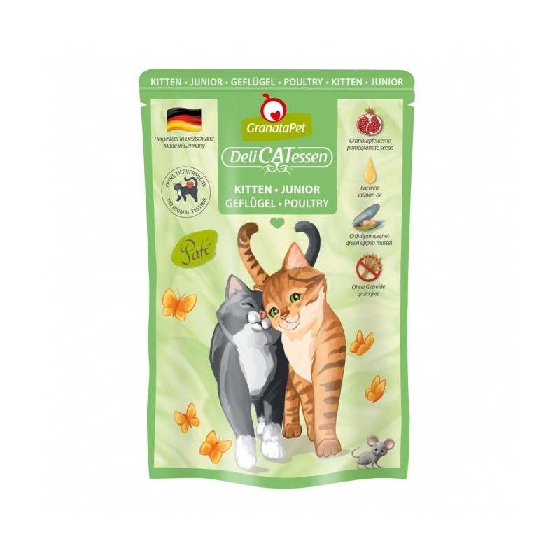 GranataPet Delicatessen Pouch Kitten Geflügel 85 g