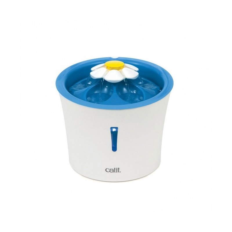 CATIT Blumentrinkbrunnen - 3 L, blau, mit LED