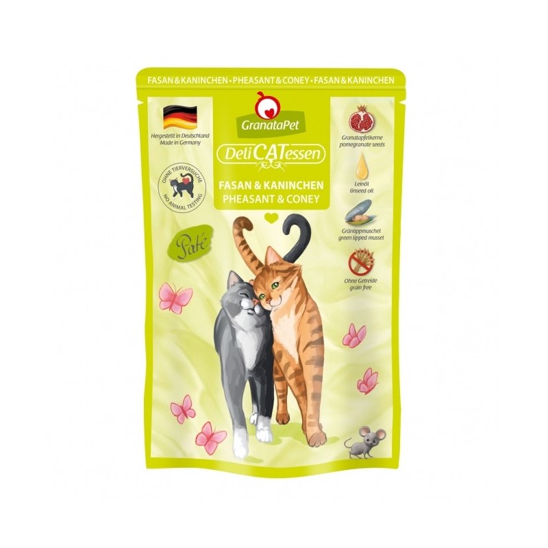 GranataPet Delicatessen Pouch Fasan & Kaninchen 85 g