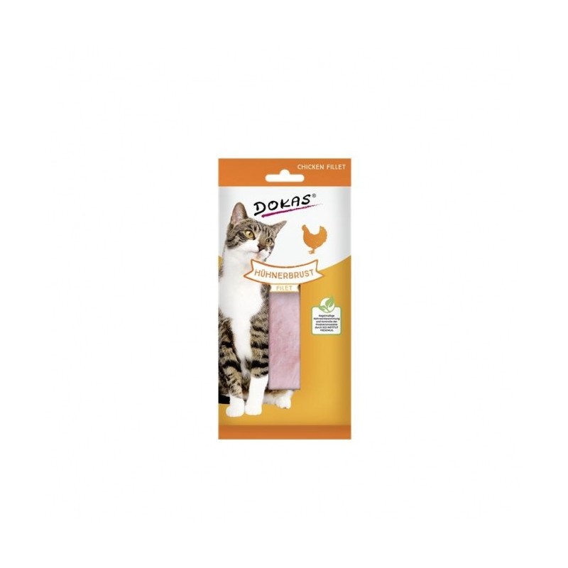 Dokas Cat Snack Filet Hühnerbrust 22g