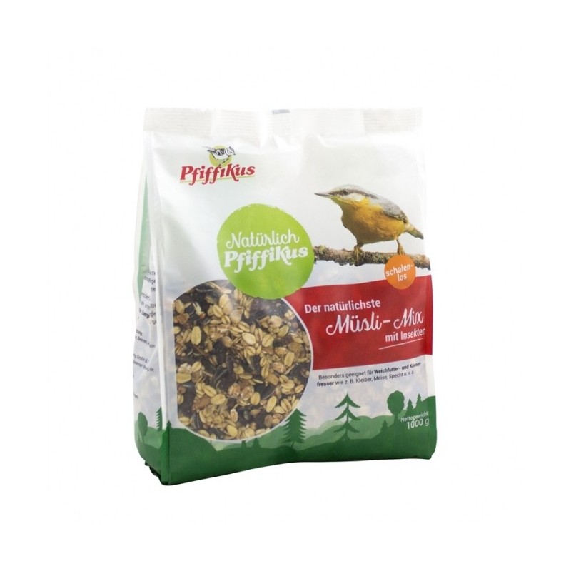 Natürlich Pfiffikus Müsli-Mix mit Insekten 1kg