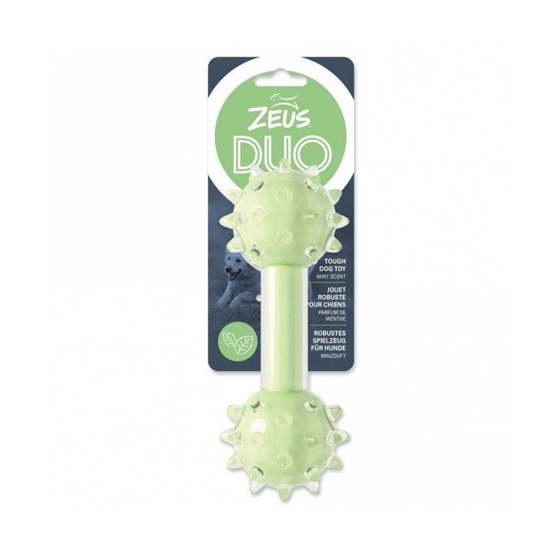 Zeus Duo Hantel mit Noppen und Minzduft Zeus Duo Hantel mit Noppen und Minzduft