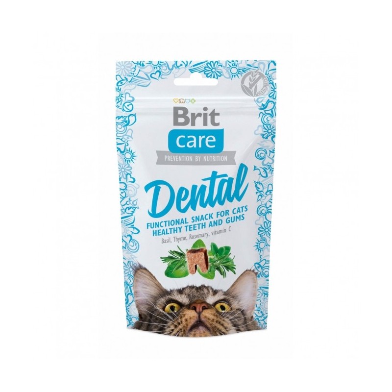 Brit Care Cat Snack Dental 50g