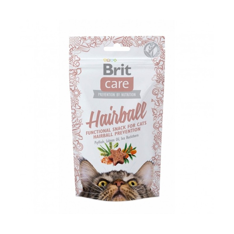 Brit Care Cat Snack Hairball 50g