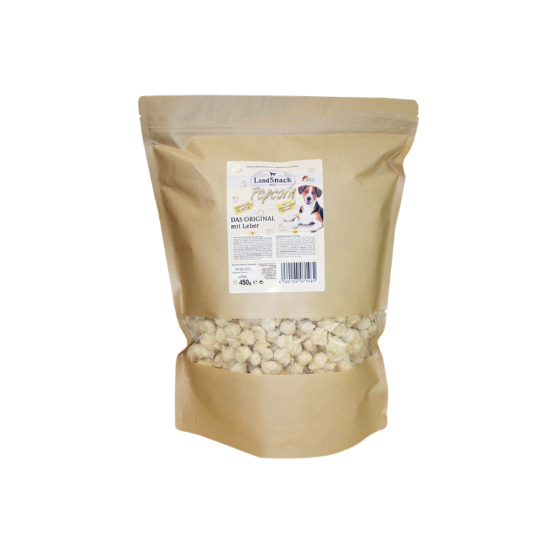 LandSnack Popcorn mit Leber 450g XXL-Pack