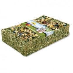 JR Farm Heu-Schale mit Blüten 130g