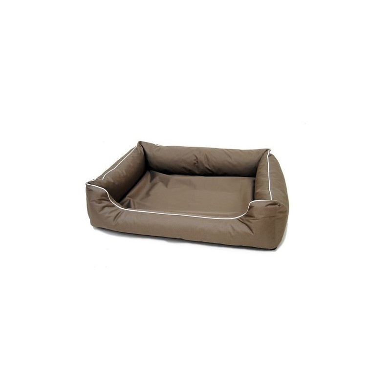 Lebon Hundebett Paula 2 - 100x75cm - Dunkelbeige