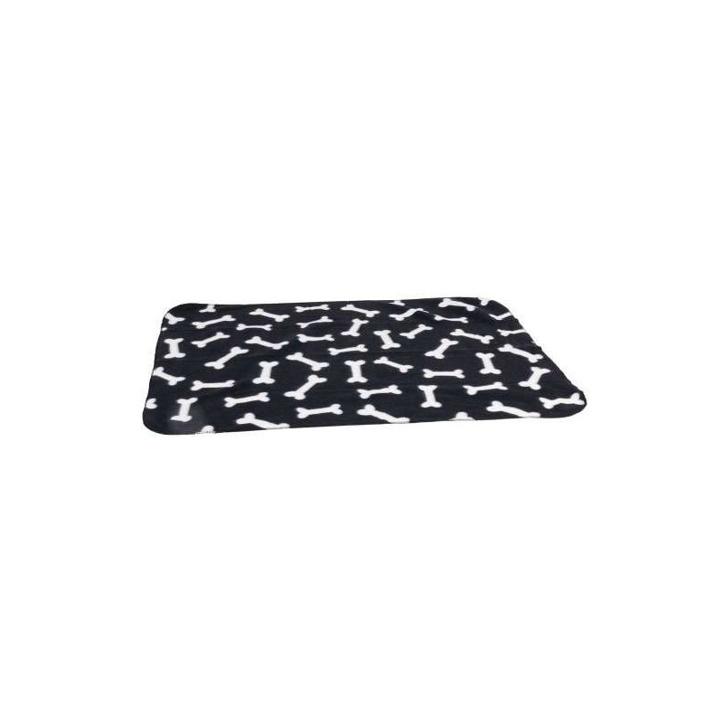 Karlie Flamingo Fleecedecke Milda - 100 x 70 cm - Schwarz