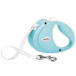 FLEXI Rollleine PUPPY Gurt - 2m, bis 12kg - hellblau