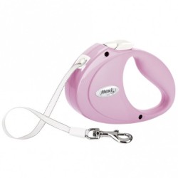 FLEXI Rollleine PUPPY Gurt - 2m, bis 12kg - rosa