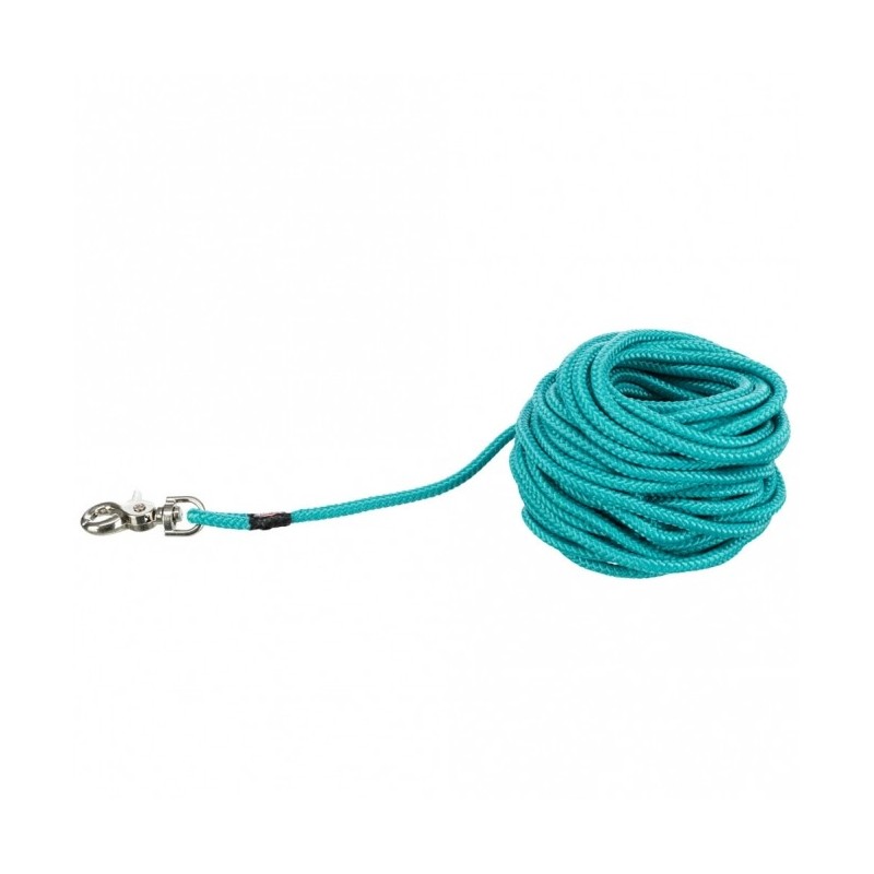 Trixie Schleppleine, rund aus Segeltau mit Trigger Snap Hook - ozean - 20 m