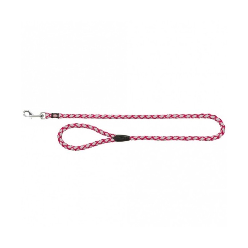 Trixie Cavo Reflect Leine - 1 m - Fuchsia / S-M