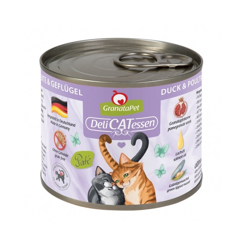 GranataPet Delicatessen Dose Ente & Geflügel - 200 g