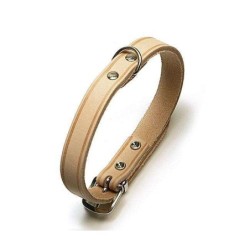 Karlie RONDO Halsband genietet - Natur - 20 mm, 57 cm