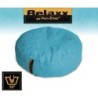 Pet-Star RELAXX Kissen - Rund, 70 cm - Hellblau