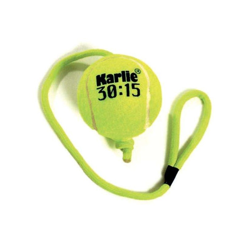 Karlie Tennisball mit Seil - 8 cm Karlie Tennisball mit Seil - 8 cm