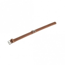 Karlie Halsband Buffalo aus Kalbsleder - Braun - 40 cm/17 mm