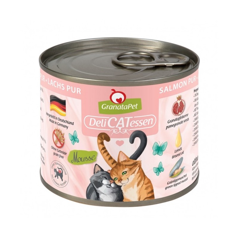 GranataPet Delicatessen Dose Lachs PUR - 185 g