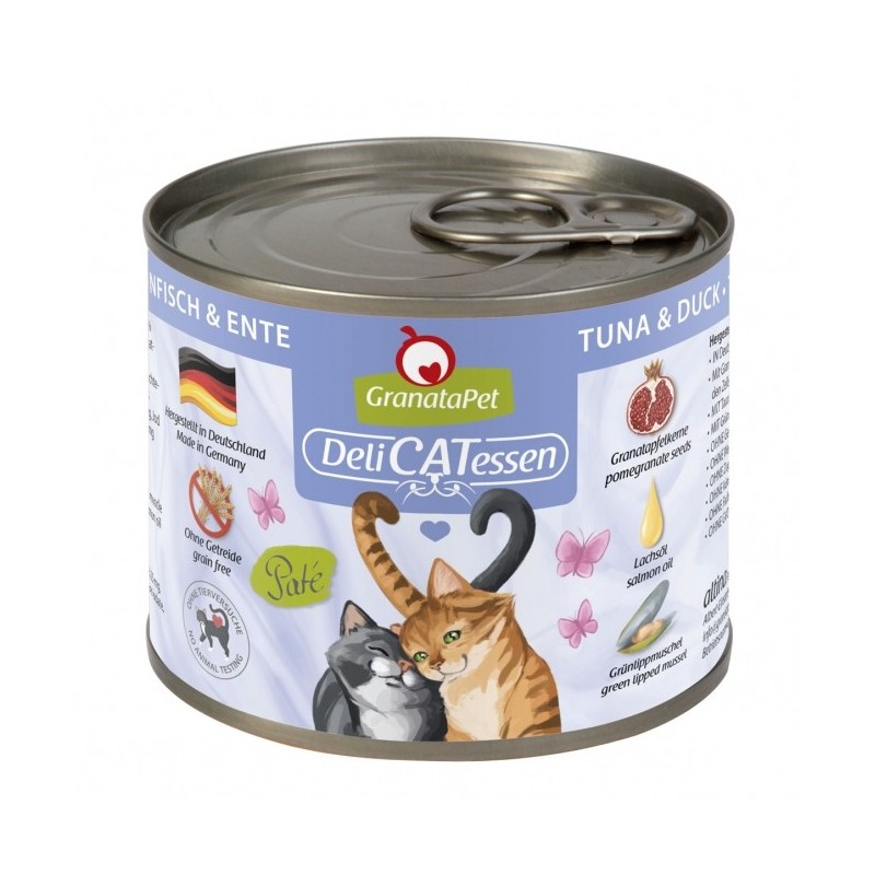 GranataPet Delicatessen Dose Thunfisch & Ente - 200 g