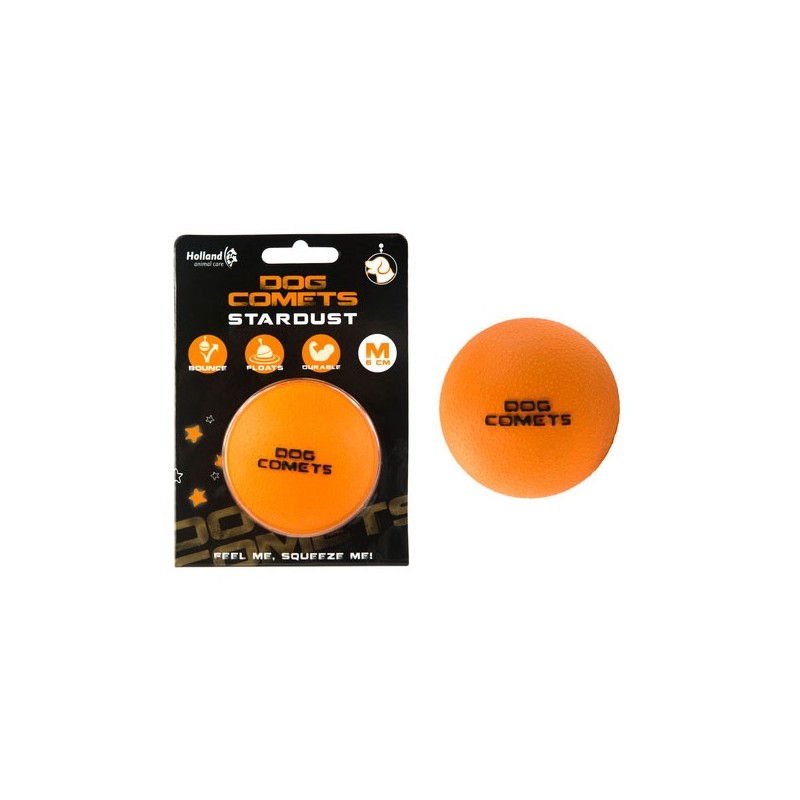 Dog Comets Ball Stardust - Orange Dog Comets Ball Stardust - Orange