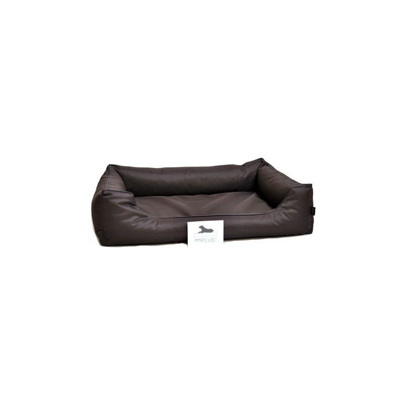 Lebon Hundebett Paula PLUS - Dunkelbraun - 80 x 60 cm