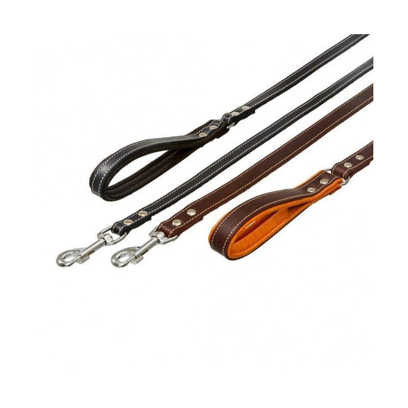 Karlie Rondo Soft Leine - 100 cm - Schwarz / 16 mm