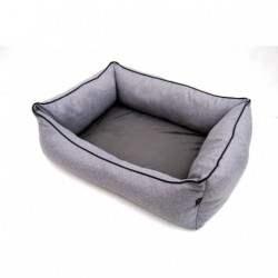 Lebon Hundebett Noah PLUS - Grau - 80 x 60 cm