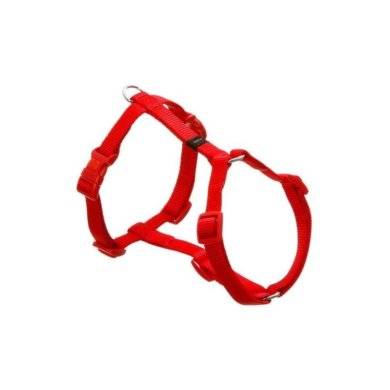 Karlie Art Sportiv Silverplus Geschirr - Rot - 25 mm / 87-128 cm