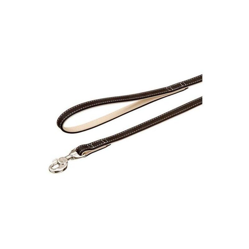 Karlie Buffalo Ultra Leine - Schwarz/Hellbeige - 15 mm / 100 cm