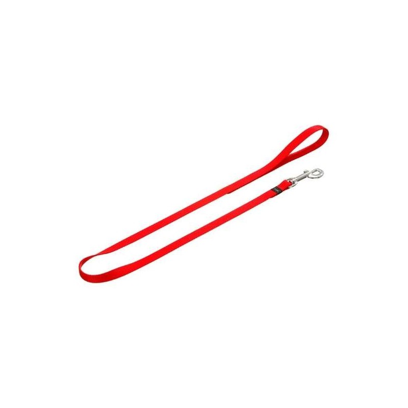 Karlie Art Sportiv Silverplus Leine - Rot - 10 mm / 100 cm
