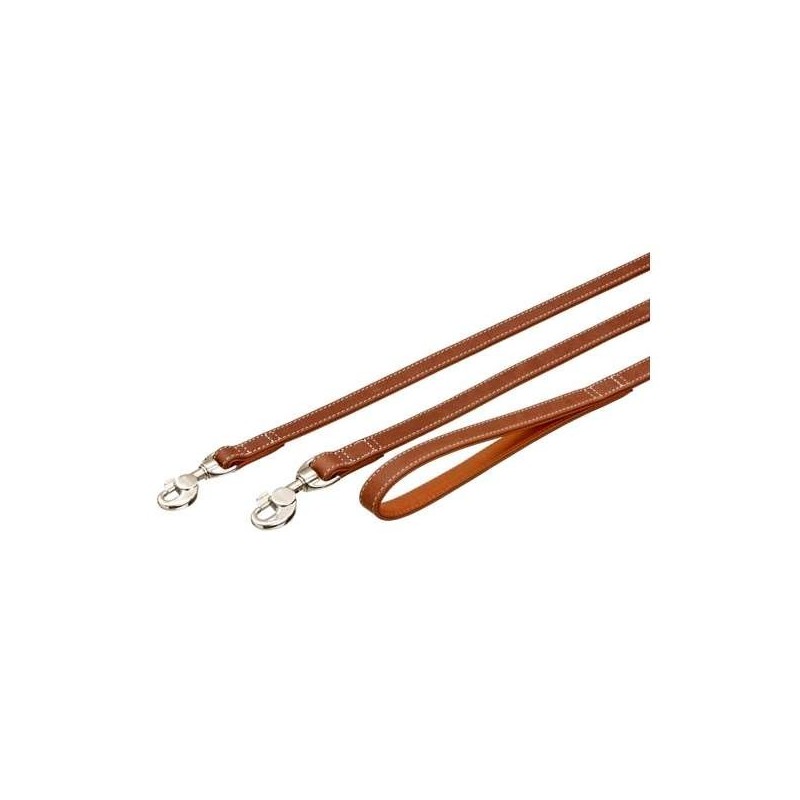 Karlie Buffalo Ultra Leine - Braun/Hellbraun - 25 mm / 100 cm