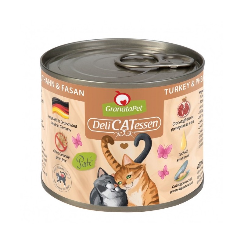 GranataPet Delicatessen Dose Truthahn & Fasan - 200 g