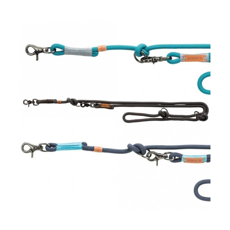 Trixie BE NORDIC Verlängerungsleine - 2 m - petrol / L-XL