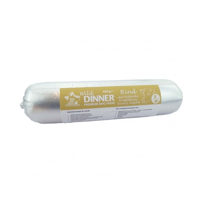 Wild Dinner Gourmet-Wurst Rind mit Hokkaido - 400 g