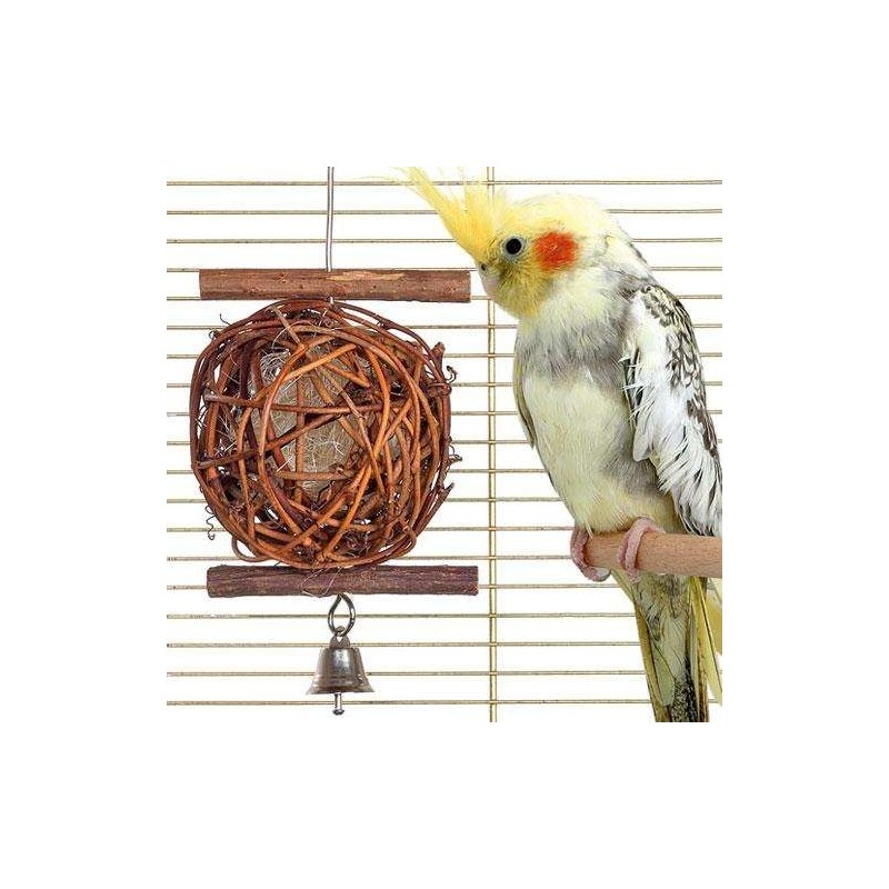 Karlie Wooden Bird Ball - 10 cm