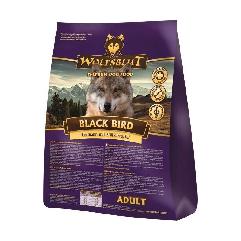 Wolfsblut Black Bird Adult - 12,5 kg