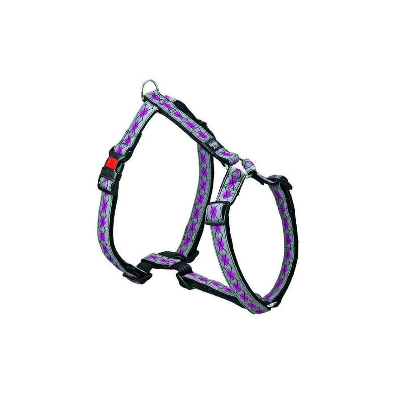 Karlie Art Joy Plus Geschirr RHOMBUS - Pink - 65 - 100cm x 25mm