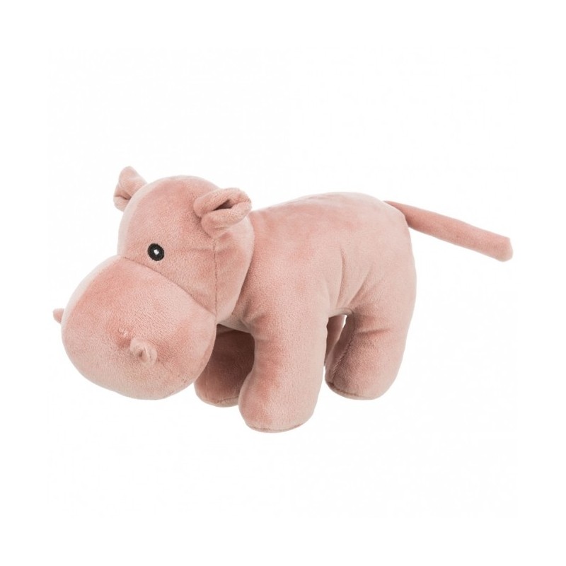 Trixie Hundespielzeug Nilpferd aus Plüsch - 25 cm