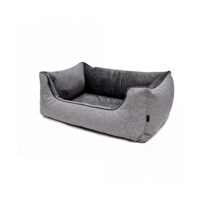 Lebon Hundebett Louis PLUS - Silver - 100 x 75 cm