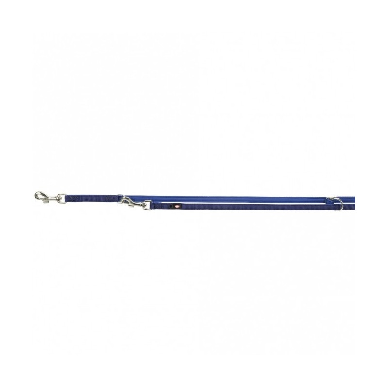 Trixie Premium Verlängerungsleine mit Neopren-Polsterung - indigo/royalblau - 2,00 m/10 mm