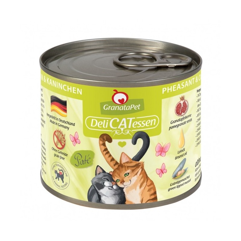 GranataPet Delicatessen Dose Fasan & Kaninchen - 200 g