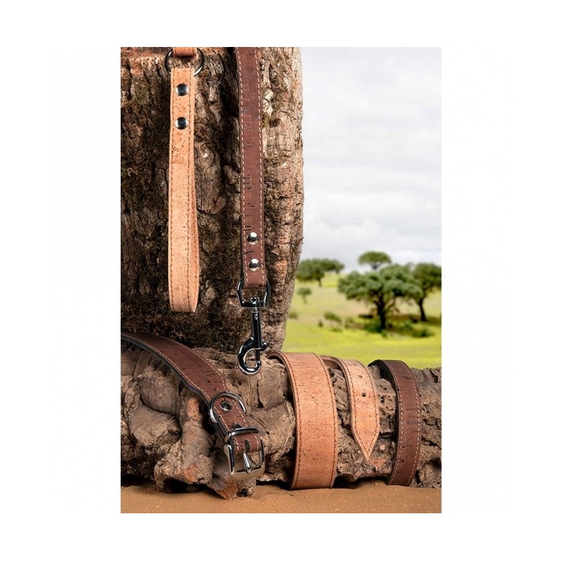 Karlie Halsband Cork - Rustic - 55cm / 30mm Karlie Halsband Cork - Rustic - 55cm / 30mm